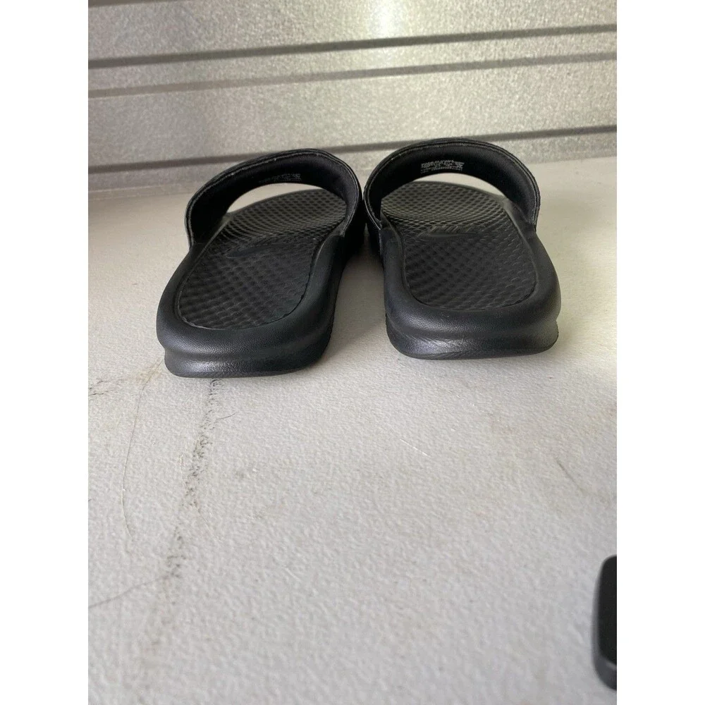 Nike Women’s Benassi JDI Slides Black Diamond Pattern 343881-011 Size 7